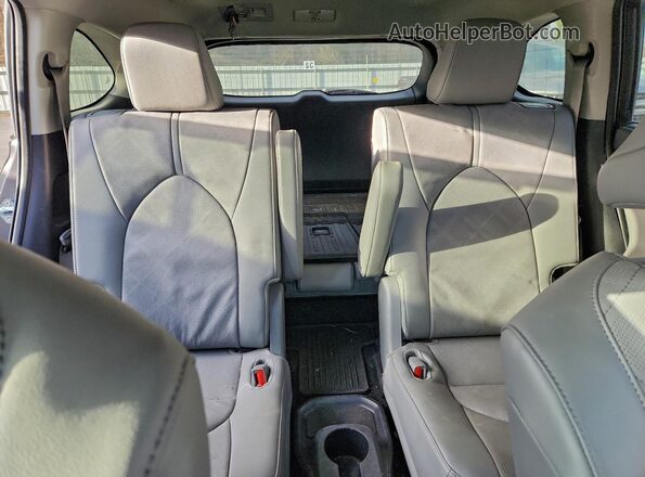 5TDKDRBH7SS577080 2025 TOYOTA LE Charcoal უკანა სავარძლების ხედი