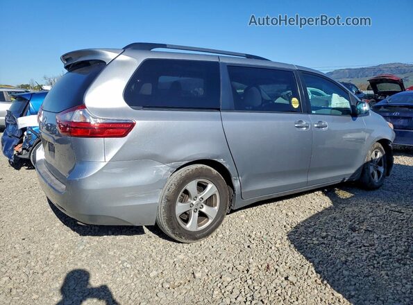 5TDKZ3DC6HS833525 2017 TOYOTA LE Silver Задня права чверть