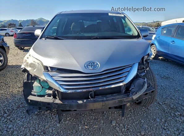 5TDKZ3DC6HS833525 2017 TOYOTA LE Silver Вид спереду