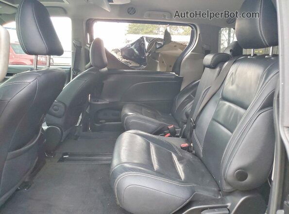 5TDXK3DC3GS715618 2016 TOYOTA SIENNA Black Սալոնի հետևի տեսք