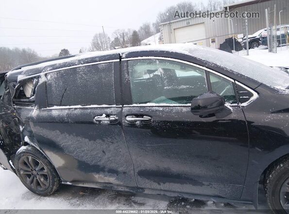 5TDXRKEC2NS075371 2022 TOYOTA SIENNA Black Vista interior trasera