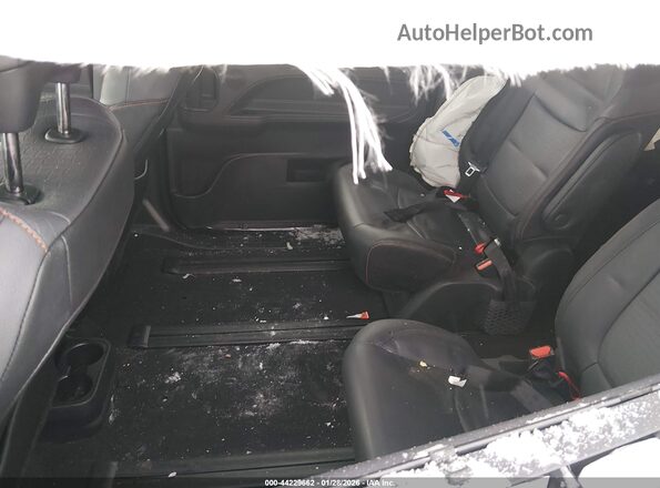 5TDXRKEC2NS075371 2022 TOYOTA SIENNA Black Vista de la etiqueta del VIN