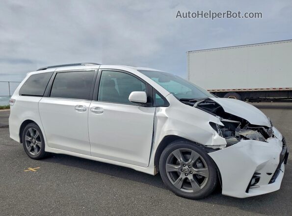 5TDXZ3DC0LS070920 2020 TOYOTA SIENNA Белый Передняя правая четверть