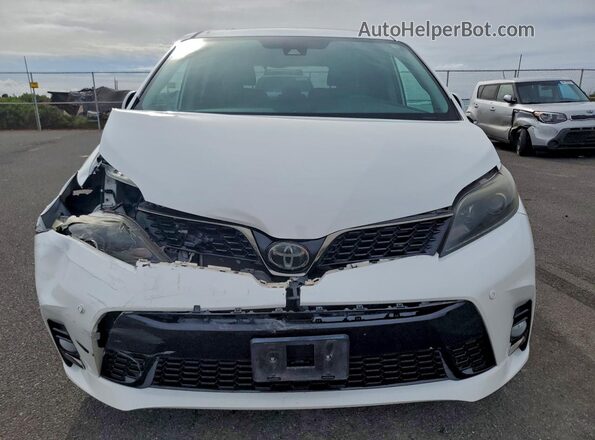 5TDXZ3DC0LS070920 2020 TOYOTA SIENNA Белый Вид спереди