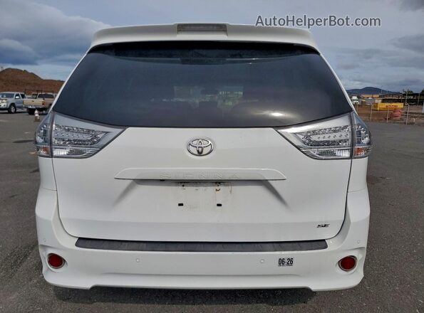 5TDXZ3DC0LS070920 2020 TOYOTA SIENNA Белый Вид сзади