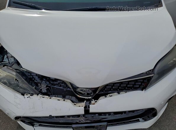 5TDXZ3DC0LS070920 2020 TOYOTA SIENNA Белый Вид подкапотного пространства