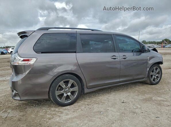 5TDXZ3DC5JS937869 2018 TOYOTA SIENNA Charcoal 