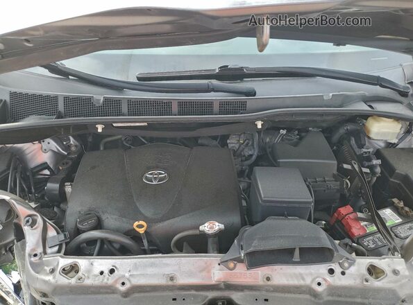 5TDXZ3DC5JS937869 2018 TOYOTA SIENNA Charcoal 