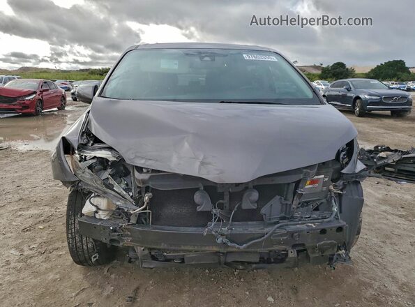 5TDXZ3DC5JS937869 2018 TOYOTA SIENNA Charcoal 