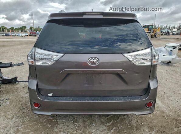 5TDXZ3DC5JS937869 2018 TOYOTA SIENNA Charcoal 