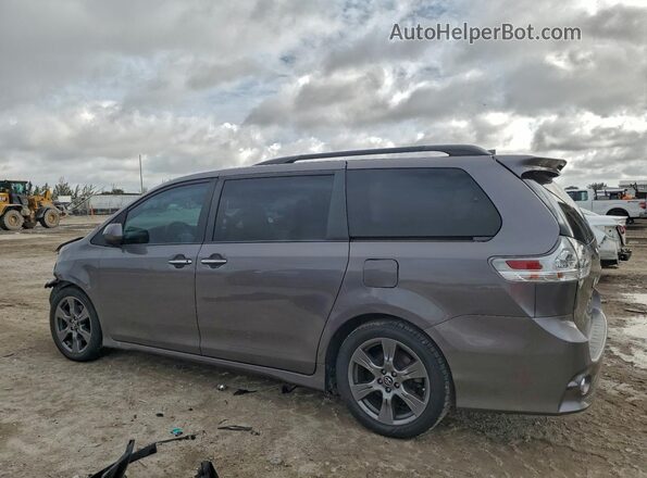 5TDXZ3DC5JS937869 2018 TOYOTA SIENNA Charcoal 