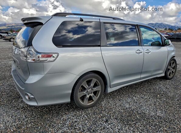5TDXZ3DC5LS057595 2020 TOYOTA SIENNA Silver Задня права чверть