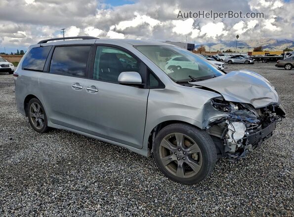 5TDXZ3DC5LS057595 2020 TOYOTA SIENNA Silver Передня права чверть