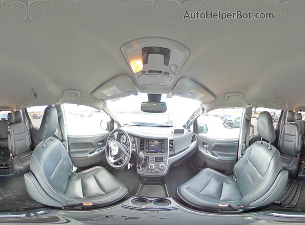 5TDXZ3DC5LS057595 2020 TOYOTA SIENNA Silver Панорамний вид салону 360°