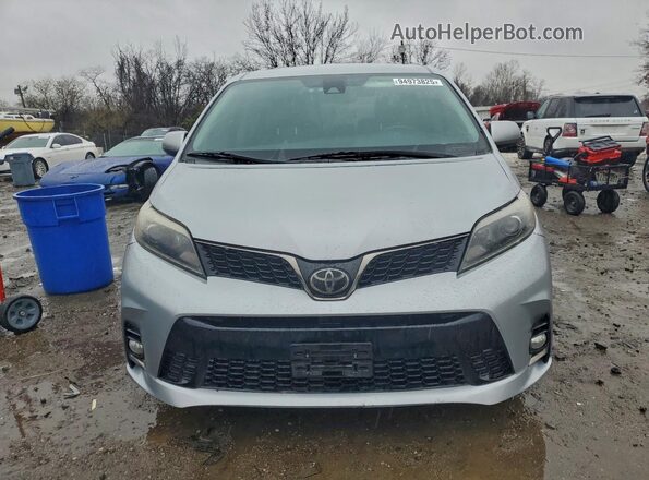 5TDXZ3DC6JS949870 2018 TOYOTA SIENNA Silver 