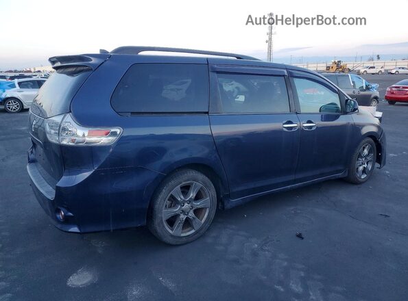5TDXZ3DC7JS951305 2018 TOYOTA SIENNA Blue 
