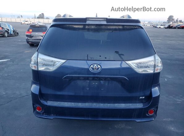 5TDXZ3DC7JS951305 2018 TOYOTA SIENNA Blue 