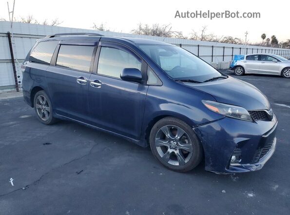 5TDXZ3DC7JS951305 2018 TOYOTA SIENNA Blue 