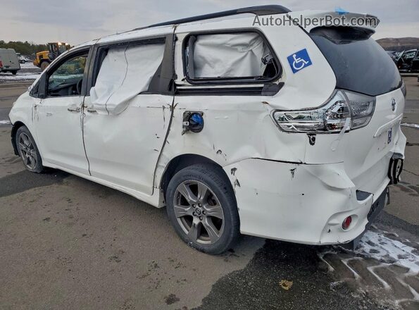 5TDXZ3DCXJS953016 2018 TOYOTA SIENNA White 
