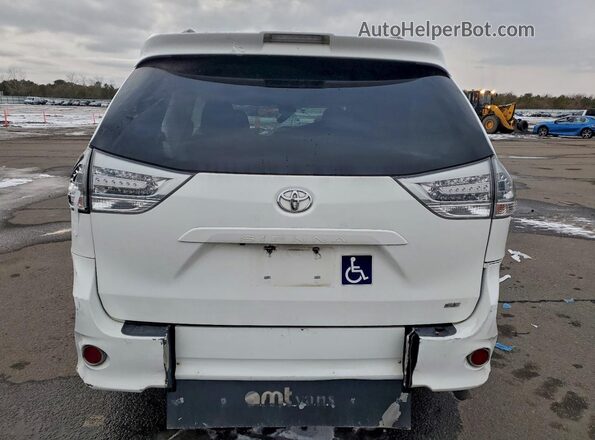 5TDXZ3DCXJS953016 2018 TOYOTA SIENNA White 