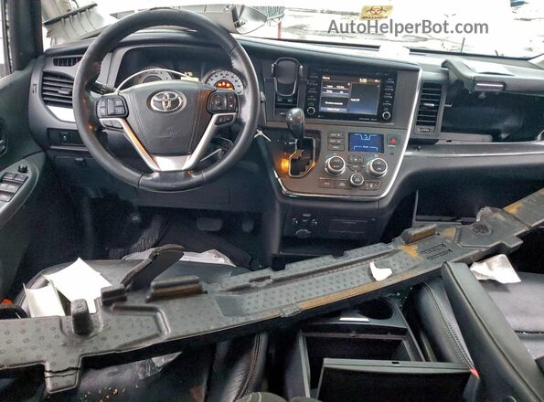 5TDXZ3DCXJS953016 2018 TOYOTA SIENNA White 