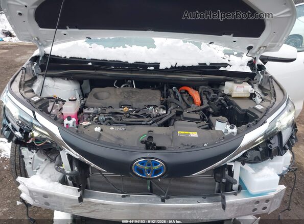 5TDYSKFC9SS156726 2025 TOYOTA LE White უკანა ხედი