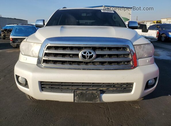 5TDYY5G14HS067510 2017 TOYOTA SEQUOIA White Widok z przodu