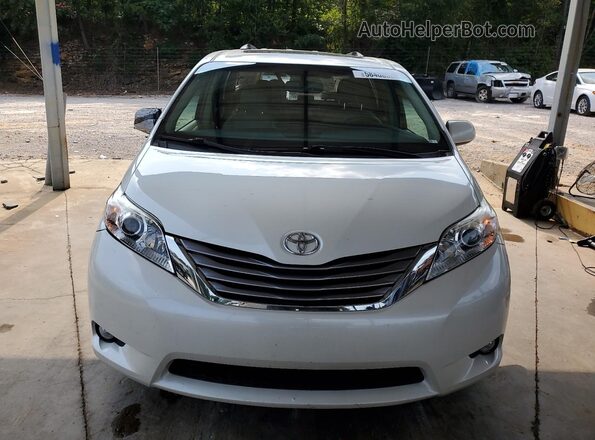5TDYZ3DC4HS867912 2017 TOYOTA LE White წინა ხედი