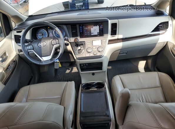5TDYZ3DC4HS867912 2017 TOYOTA LE White წინა პანელის ხედი