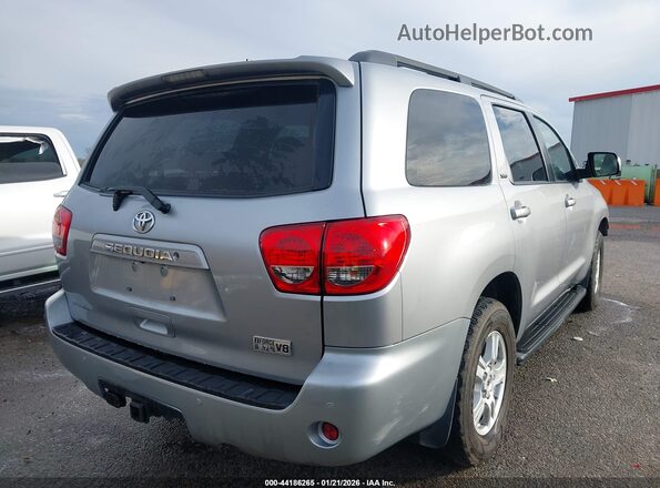 5TDZY5G17GS066063 2016 TOYOTA SEQUOIA Silver Rear right