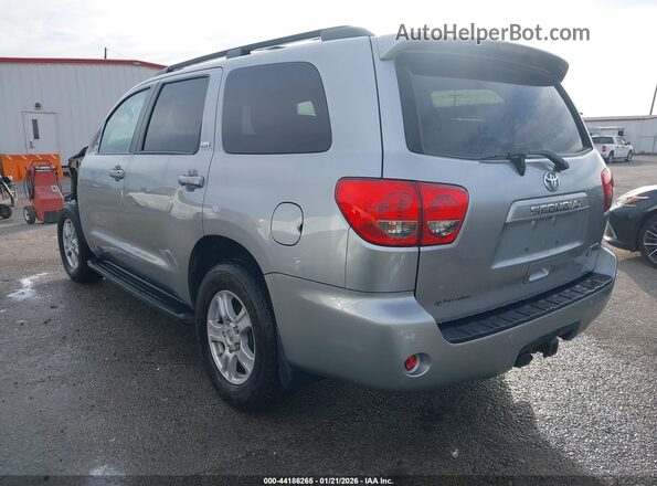 5TDZY5G17GS066063 2016 TOYOTA SEQUOIA Silver Rear left