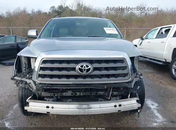 5TDZY5G17GS066063 2016 TOYOTA SEQUOIA Silver Rear interior view