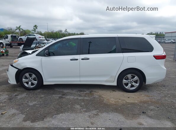 5TDZZ3DC3JS913756 2018 TOYOTA SIENNA White 