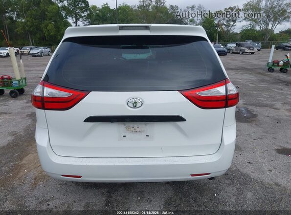 5TDZZ3DC3JS913756 2018 TOYOTA SIENNA White 