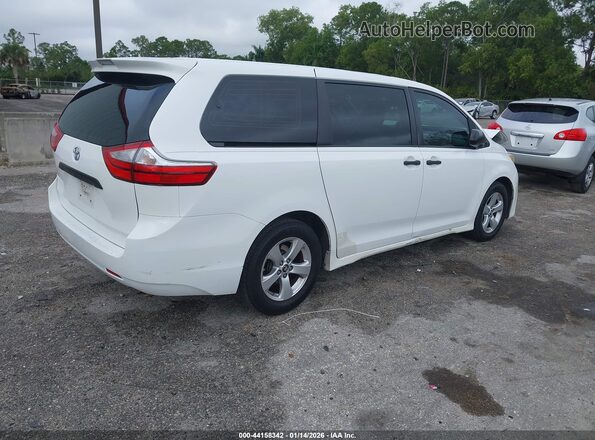 5TDZZ3DC3JS913756 2018 TOYOTA SIENNA White 