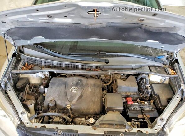 5TDZZ3DC6LS021665 2020 TOYOTA SIENNA Silver Vista del compartimento del motor