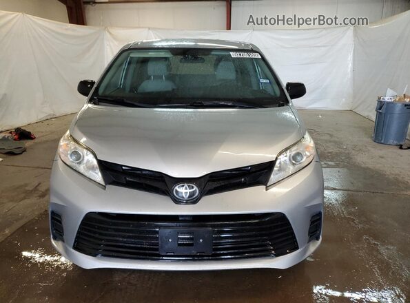 5TDZZ3DC6LS021665 2020 TOYOTA SIENNA Silver Vista interior de 360 grados