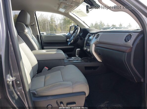 5TFBY5F17LX903305 2020 TOYOTA LIMITED Gray წინა სალონის ხედი