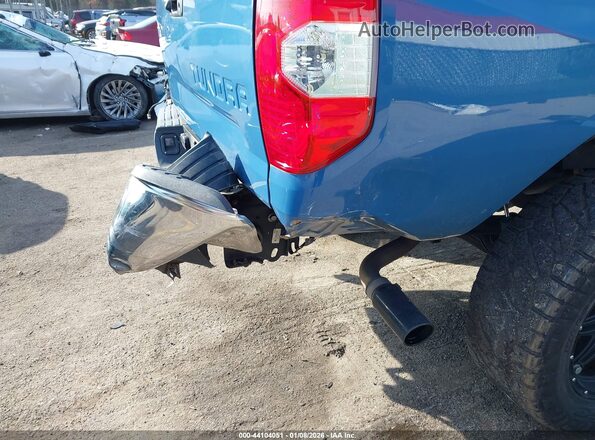 5TFCY5F18KX025225 2019 TOYOTA TUNDRA Blue 