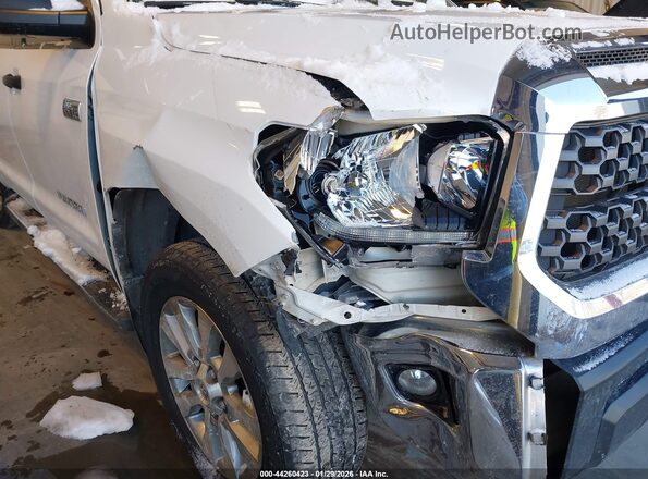 5TFDY5F12MX019007 2021 TOYOTA TUNDRA White Widok z przodu