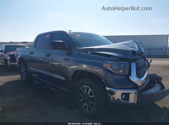 5TFDY5F13KX842994 2019 TOYOTA TUNDRA Серый Вид задней части салона