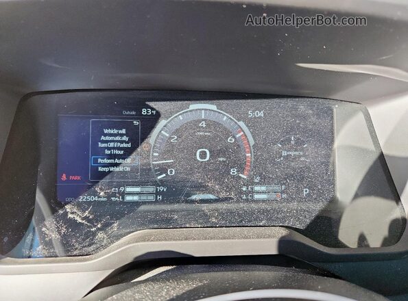 5TFJA5DB6RX204753 2024 TOYOTA LIMITED Белый Вид щитка приборов