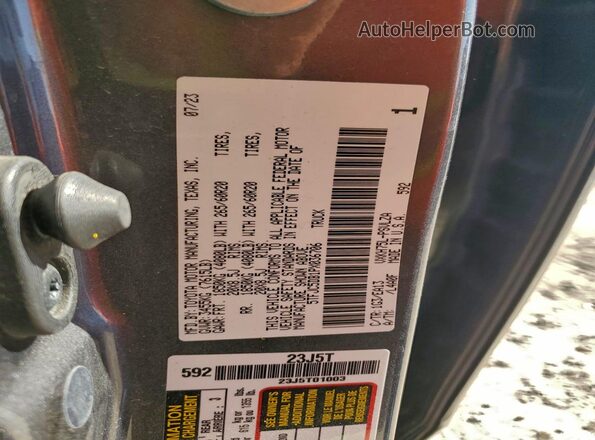 5TFJC5DB1PX036706 2023 TOYOTA LIMITED Silver Вид підкапотного простору