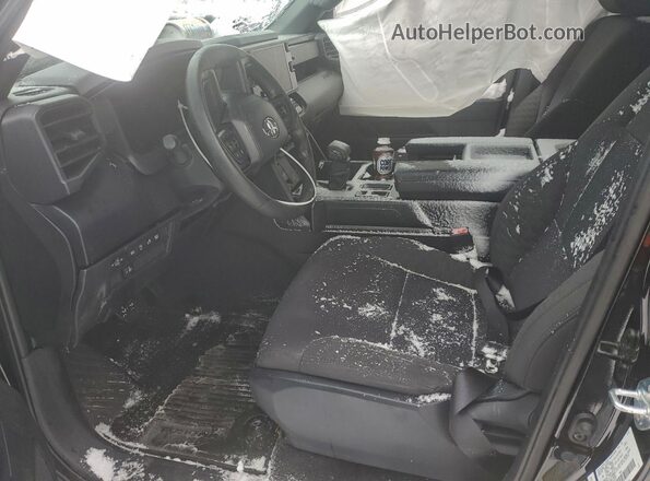 5TFKB5DB1SX310311 2025 TOYOTA TUNDRA Черный Вид салона спереди