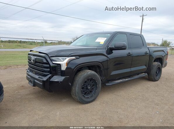 5TFKB5DB3PX063364 2023 TOYOTA TUNDRA Black წინა მარცხენა ხედი სამი მეოთხედიდან
