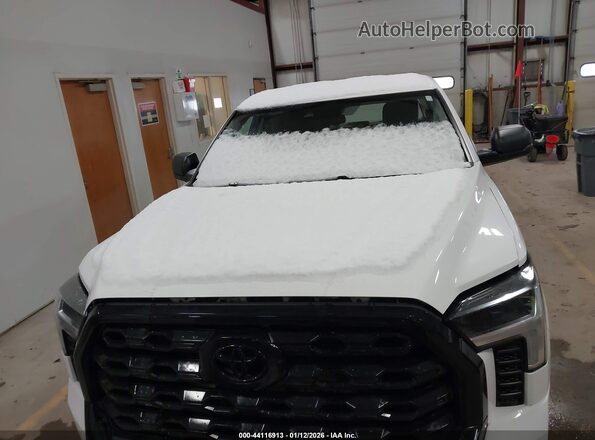 5TFKB5DB6PX115540 2023 TOYOTA TUNDRA White Vista del cuadro de instrumentos