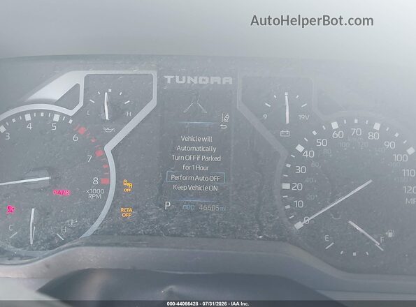 5TFLA5AB8PX019694 2023 TOYOTA TUNDRA Белый Вид задних сидений
