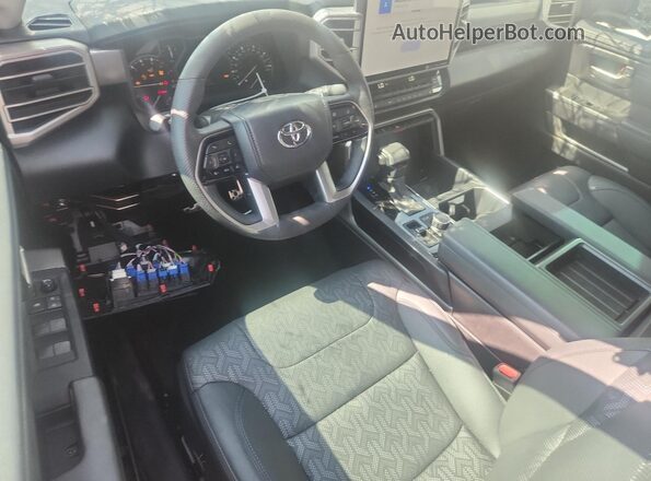 5TFLA5DB3PX065073 2023 TOYOTA TUNDRA Gray Dashboard view