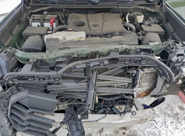 5TFLA5DB6PX060689 2023 TOYOTA TUNDRA Зеленый Вид задней части салона