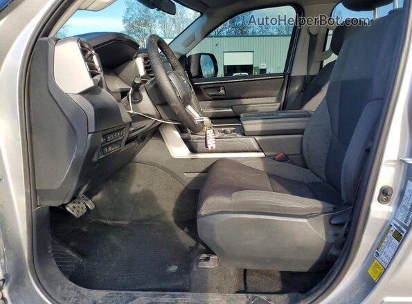 5TFLA5EC2PX019953 2023 TOYOTA TUNDRA Silver წინა სალონის ხედი